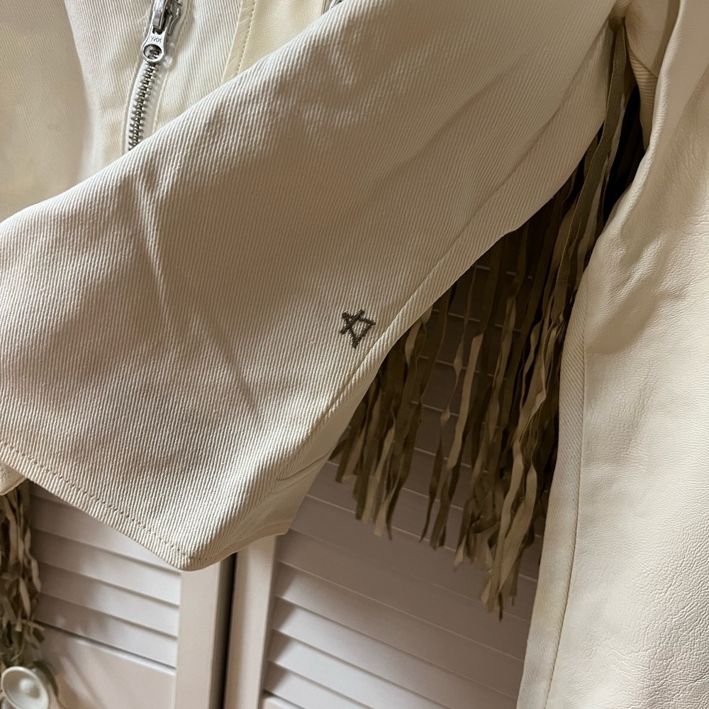 Some Days Lovin “Dex” Leatherette Fringe Jacket - Picture 9 of 16